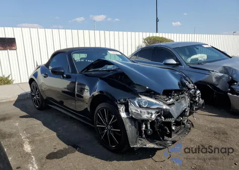 2024 Mazda Mx-5 Miata Grand Touring from USA, damaged, VIN JM1NDAD75R0608357